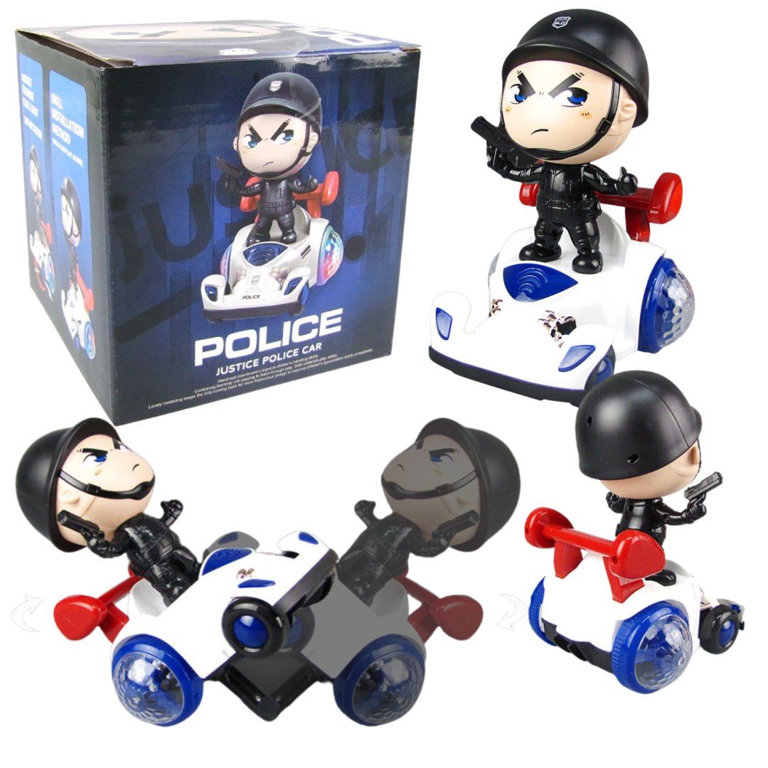 wściekły policjant interaktywna zabawka dla dzieci światło dźwięk