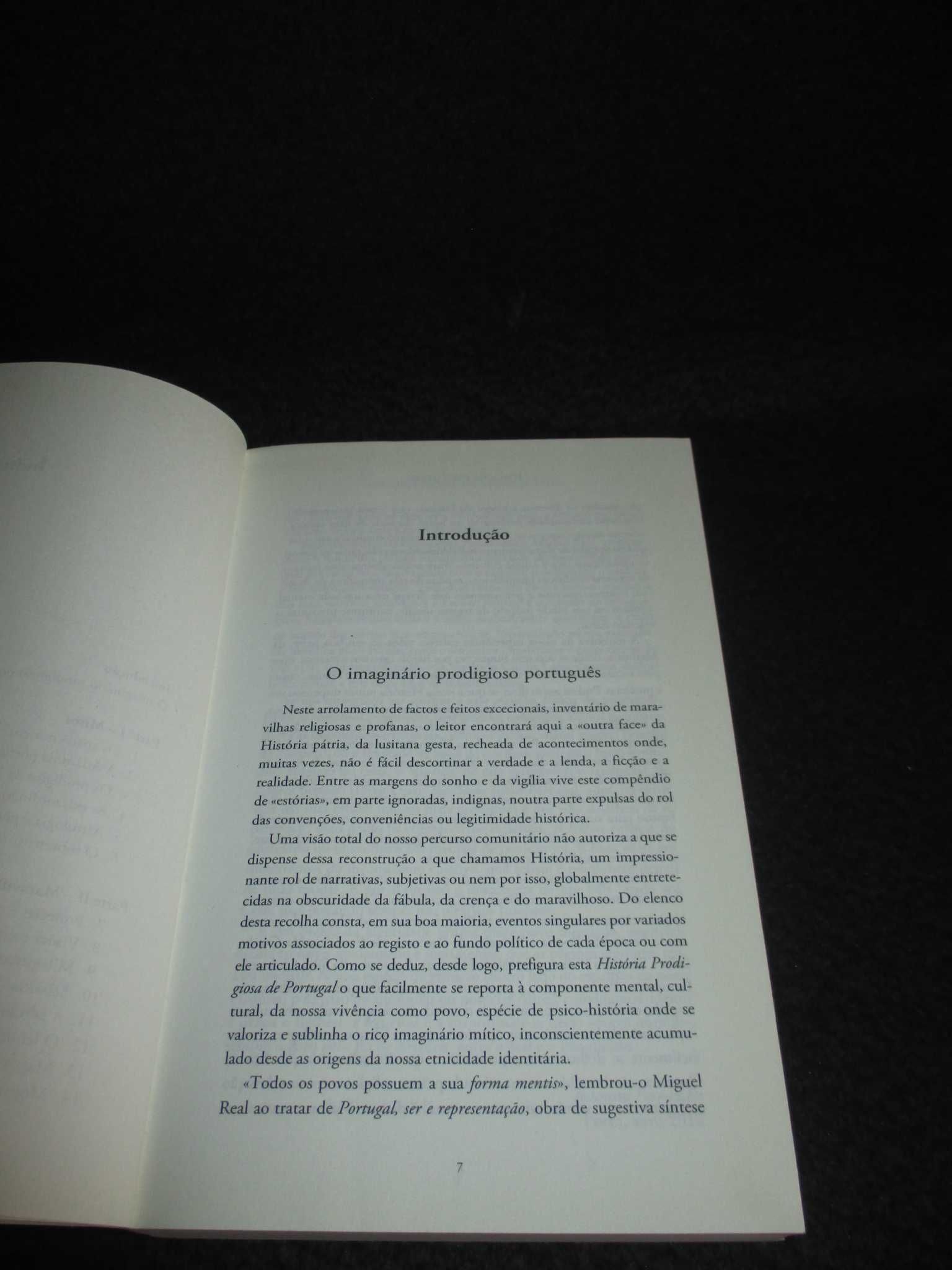 Livros História Prodigiosa de Portugal Joaquim Fernandes 2 Volumes