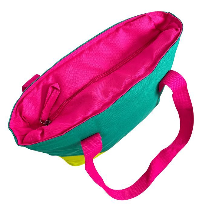 torba plażowa kamai gio style, w kolorze zielonym, pojemność 9l