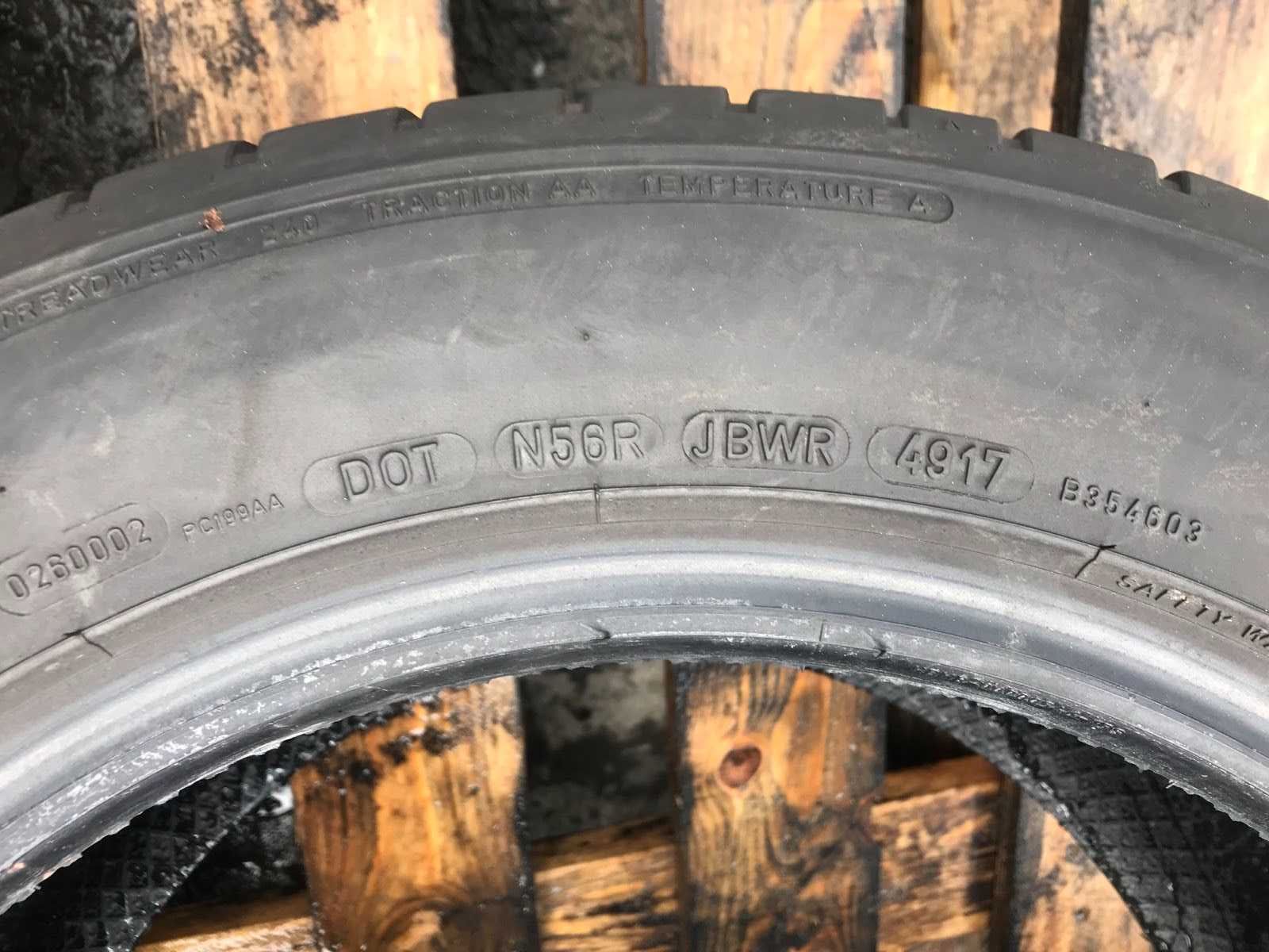 Шини Dunlop 225/55r16 Пара Літо б/у скалад Оригінал