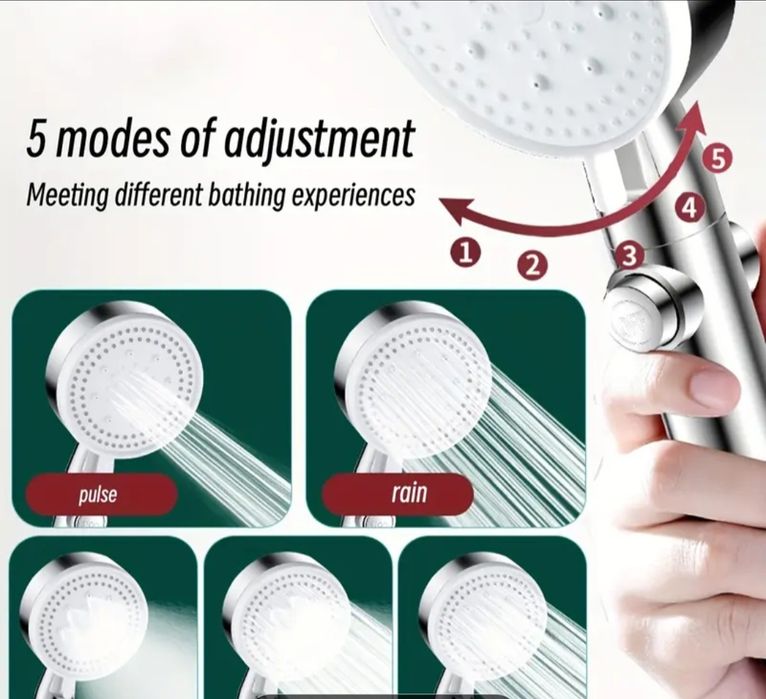 Słuchawka prysznicowa.