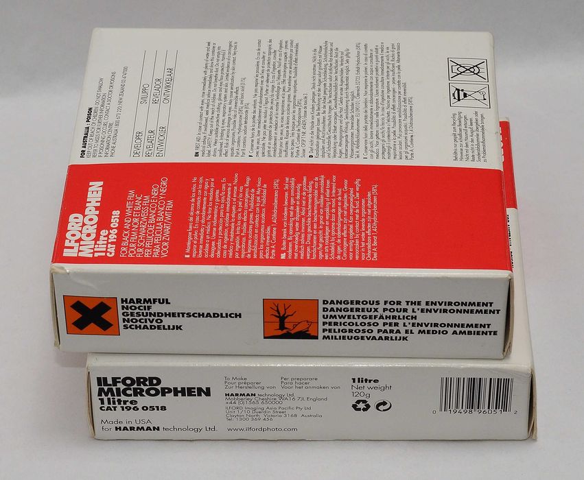 ILFORD Microphen 1L. Проявитель Пленки BW Film Черно-Белый Kodak D-76