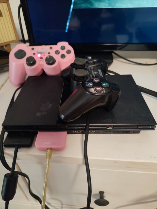 PlayStation 2 + acessórios