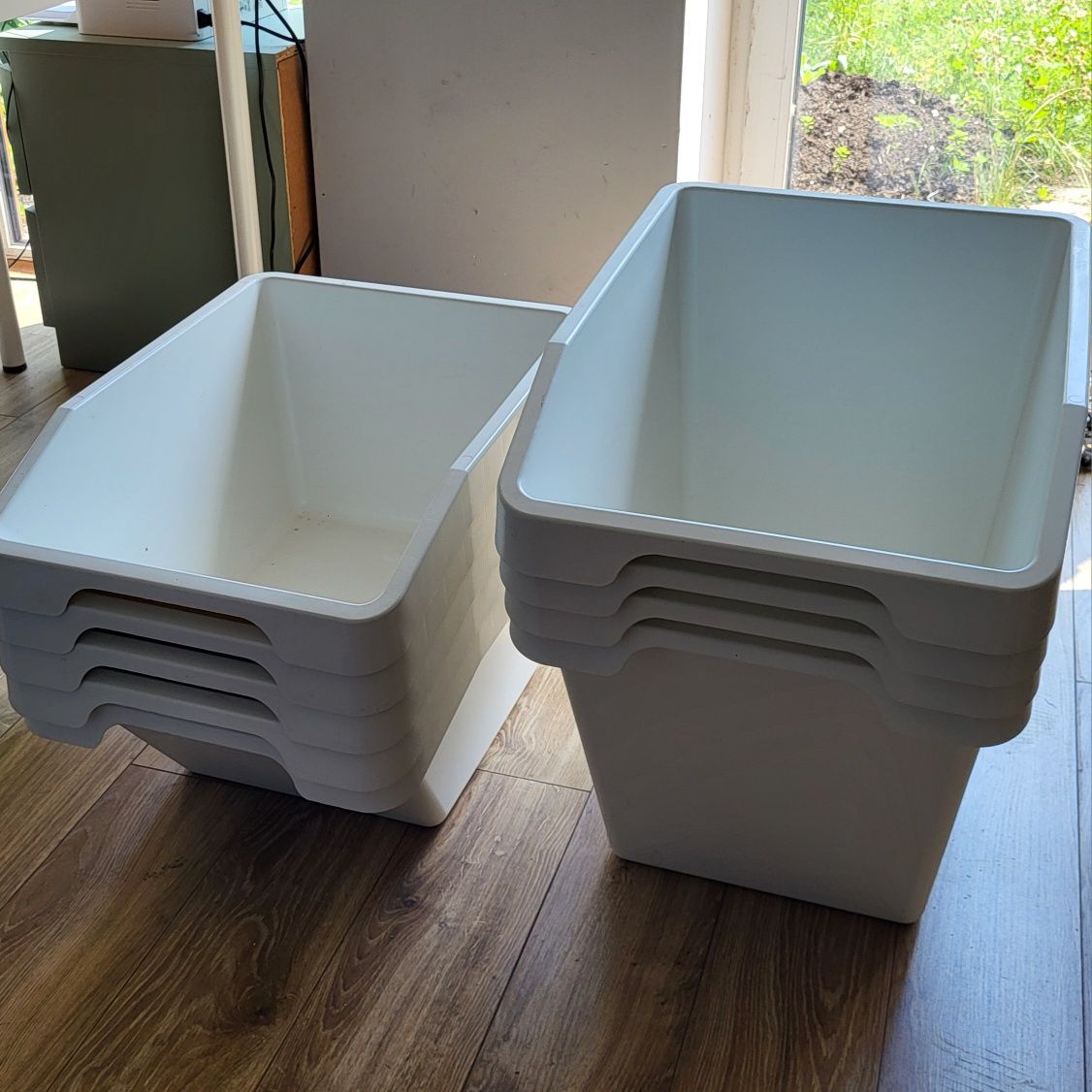 9szt x Kosz do segregacji ikea sortera, na śmieci, pojemniki