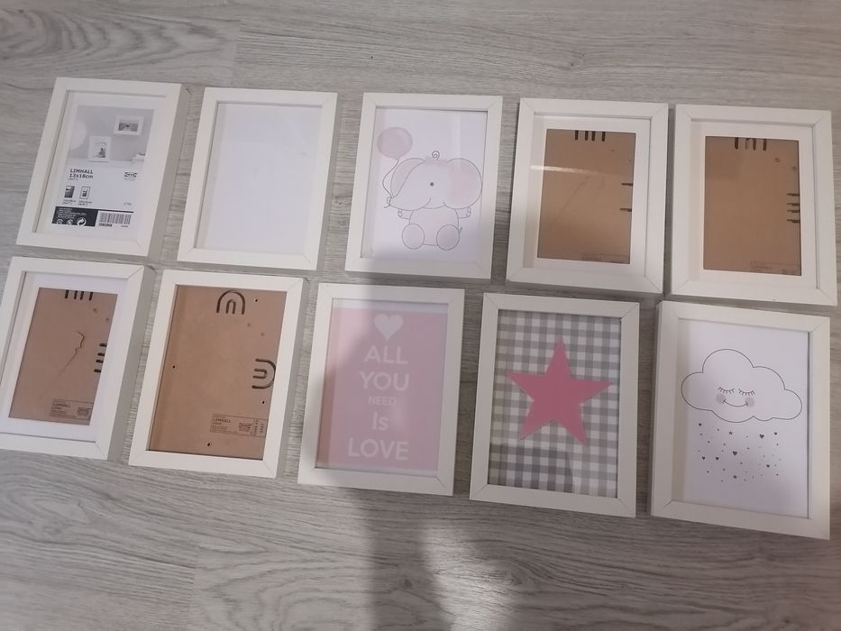 Molduras brancas Ikea