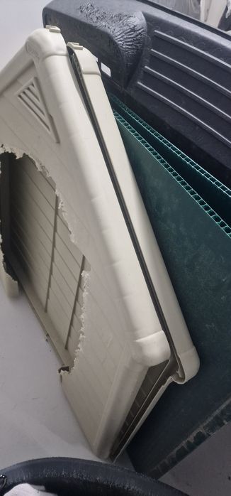 Casota para cão 99x99x95 cm