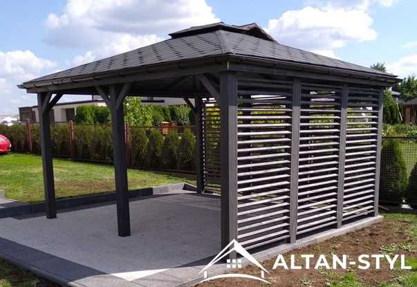 Altany, altanki, wiaty, altana ogrodowa EWELINA 3x3m PRODUCENT