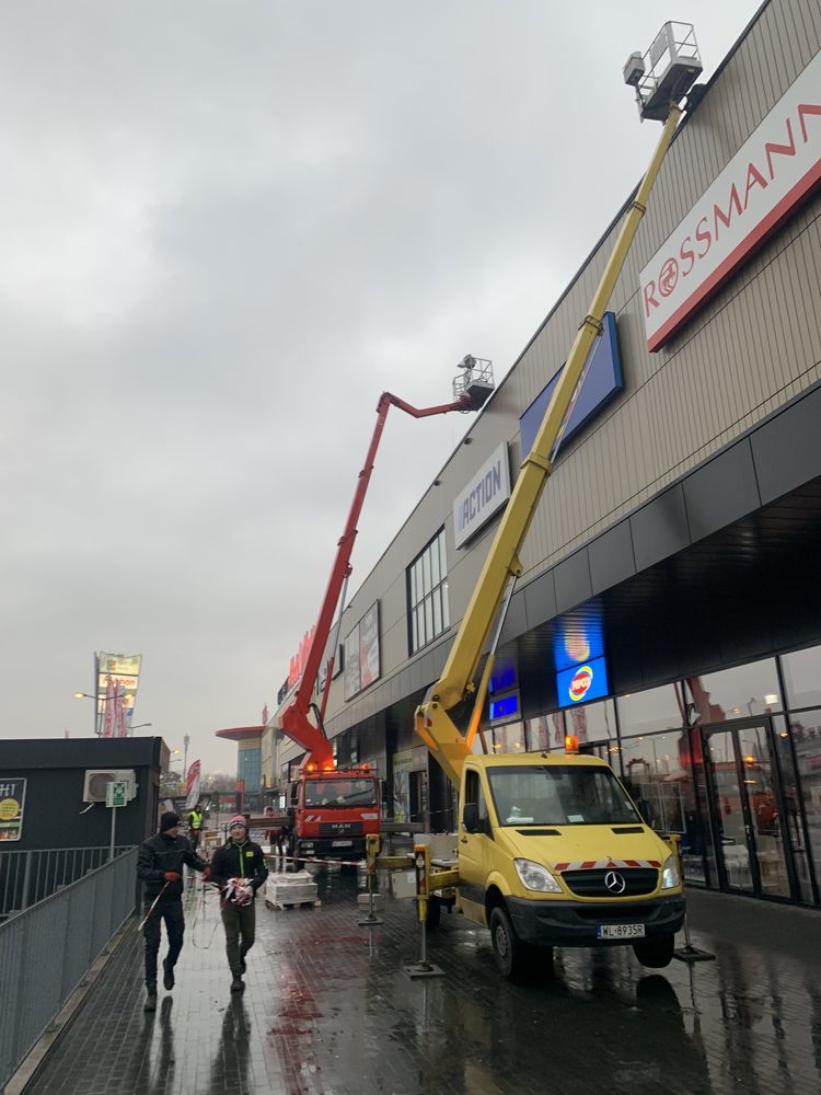 Podnosnik koszowy podnosniki ruthmann zwyzka 20m 22m 27m 30m 35m 45m