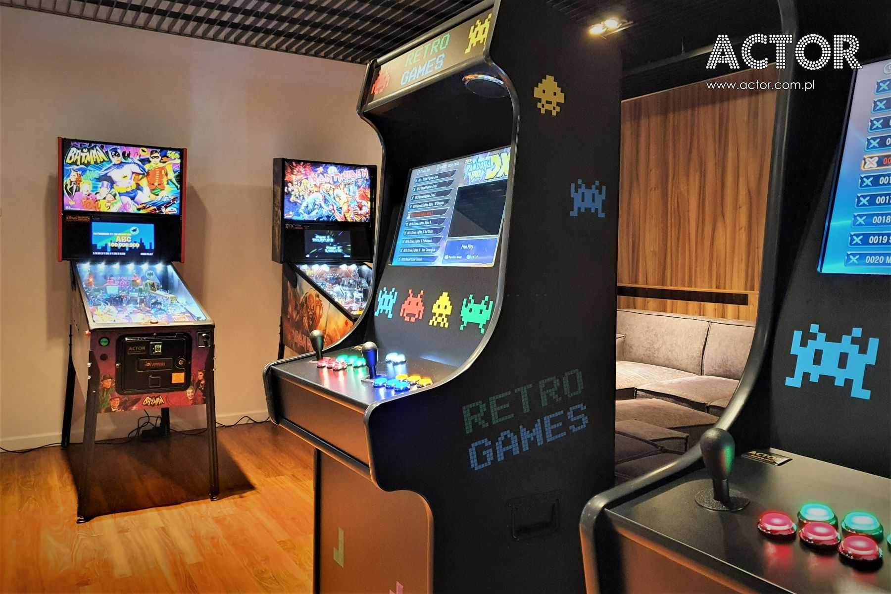 Wynajem wypożyczenie automatów ARCADE Retro GAMES Katowice, Kraków