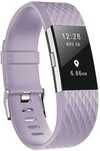 Pasek do smartbanda FITBIT CHARGE 2 rozm. S silikon jasno fioletowy