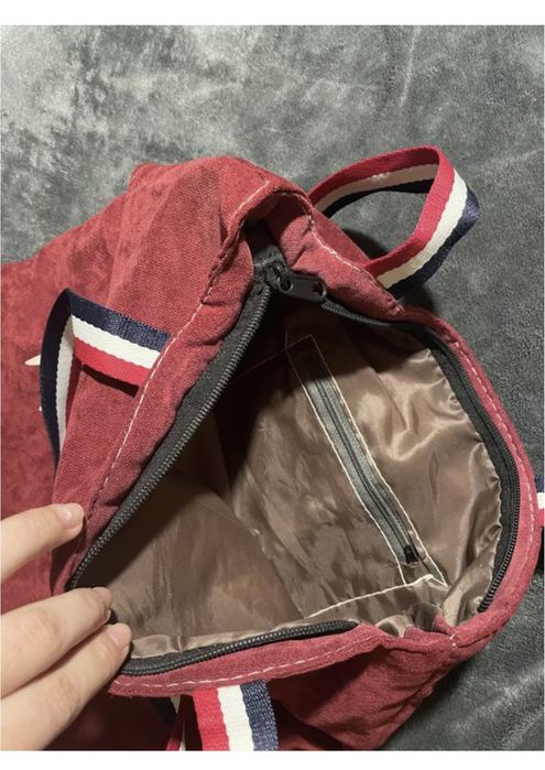 Шопер сумка замша