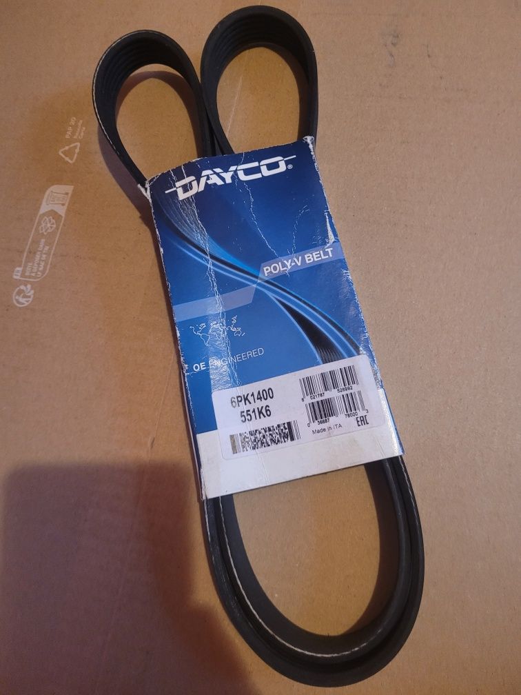 Pasek Klinowy Dayco 6PK1400 nowy wielorowkowy
