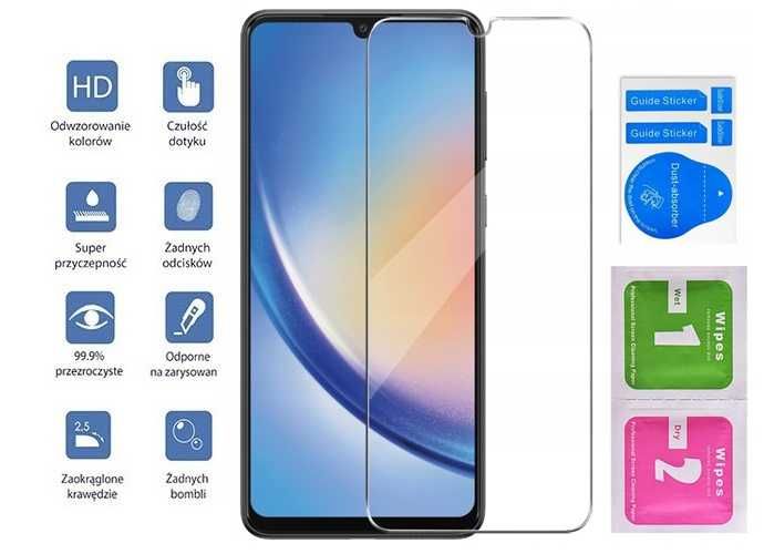 3x Szkło Hartowane do Samsung Galaxy A34 5G