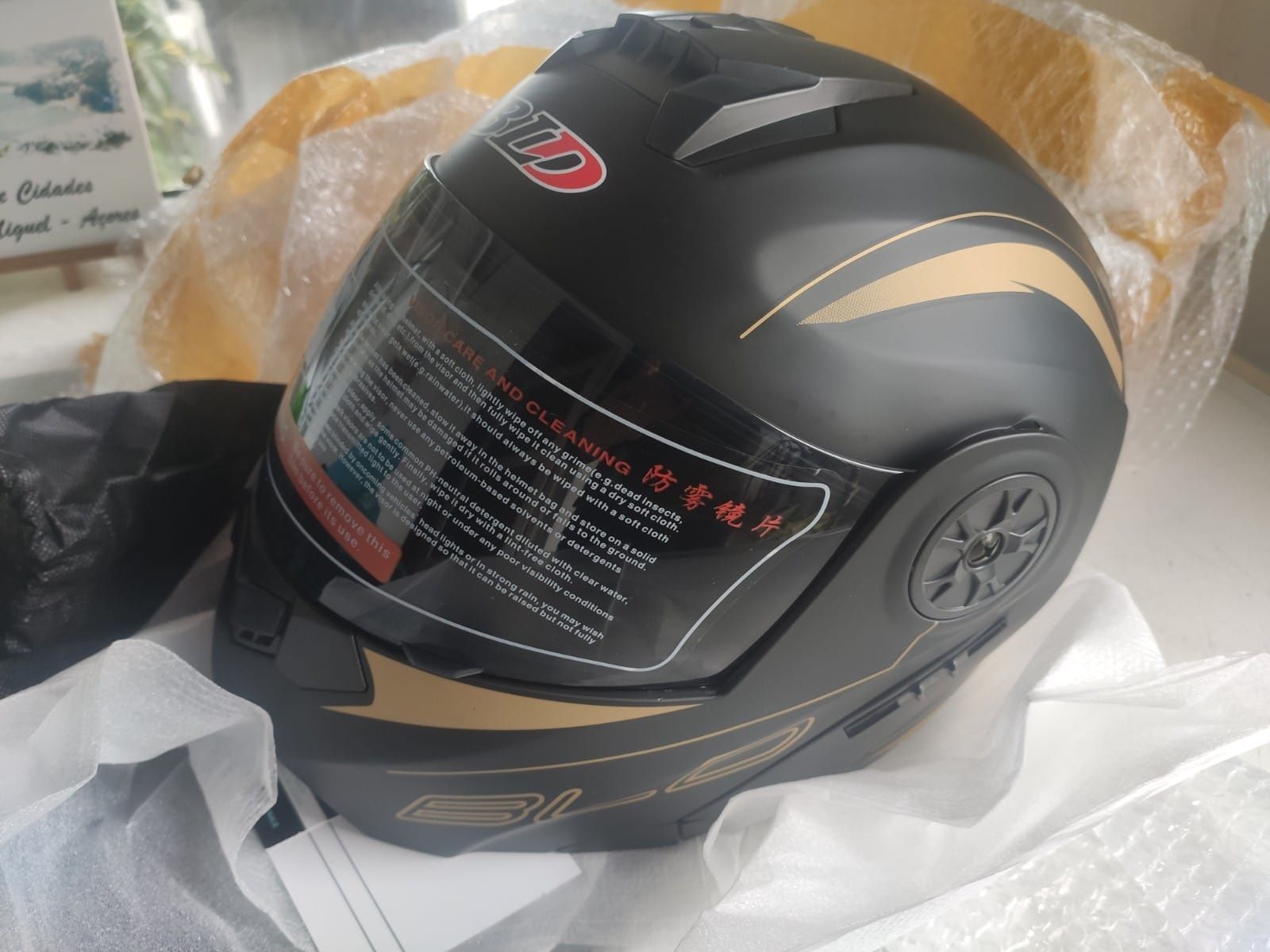 Capacete BLD novo
