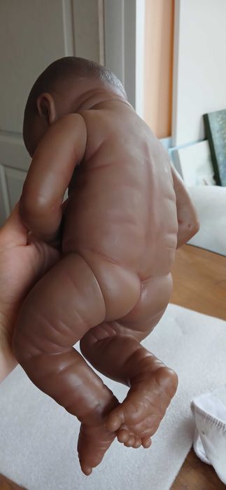 Лялька пупс реборн темношкіра мулатка Berenguer