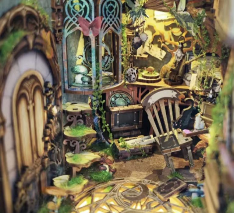 Бук Нук  Book Nook Green Fairyland 3D румбокс