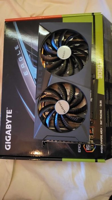 Karta graficzna GIGABYTE GeForce RTX 3060 Ti Eagle OC LHR 8GB