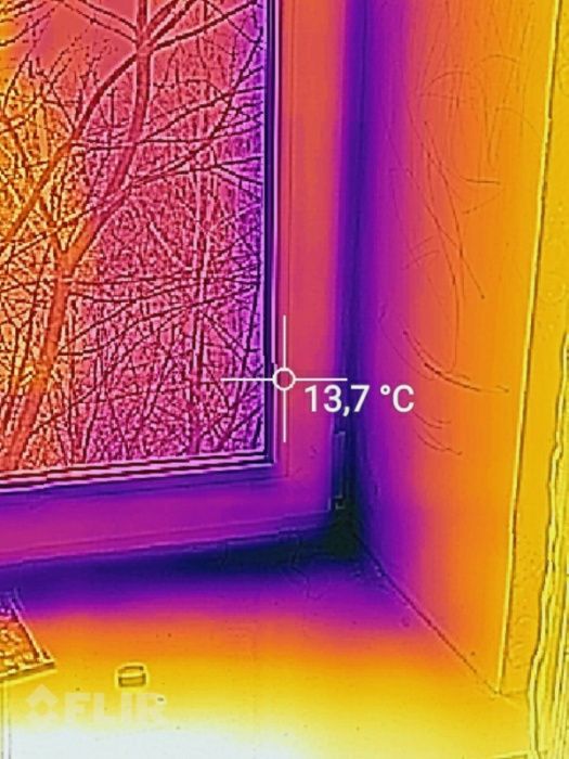 Тепловизор, обследование на теплопотери, тепловізор обстеження