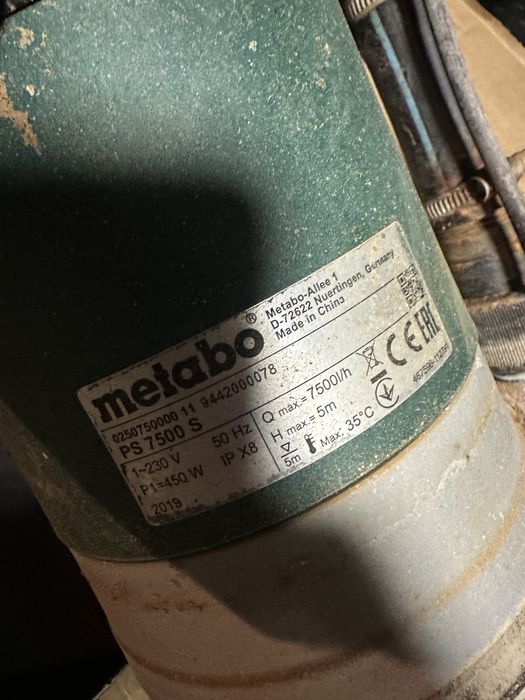 Pompa Metabo PS7500 S
