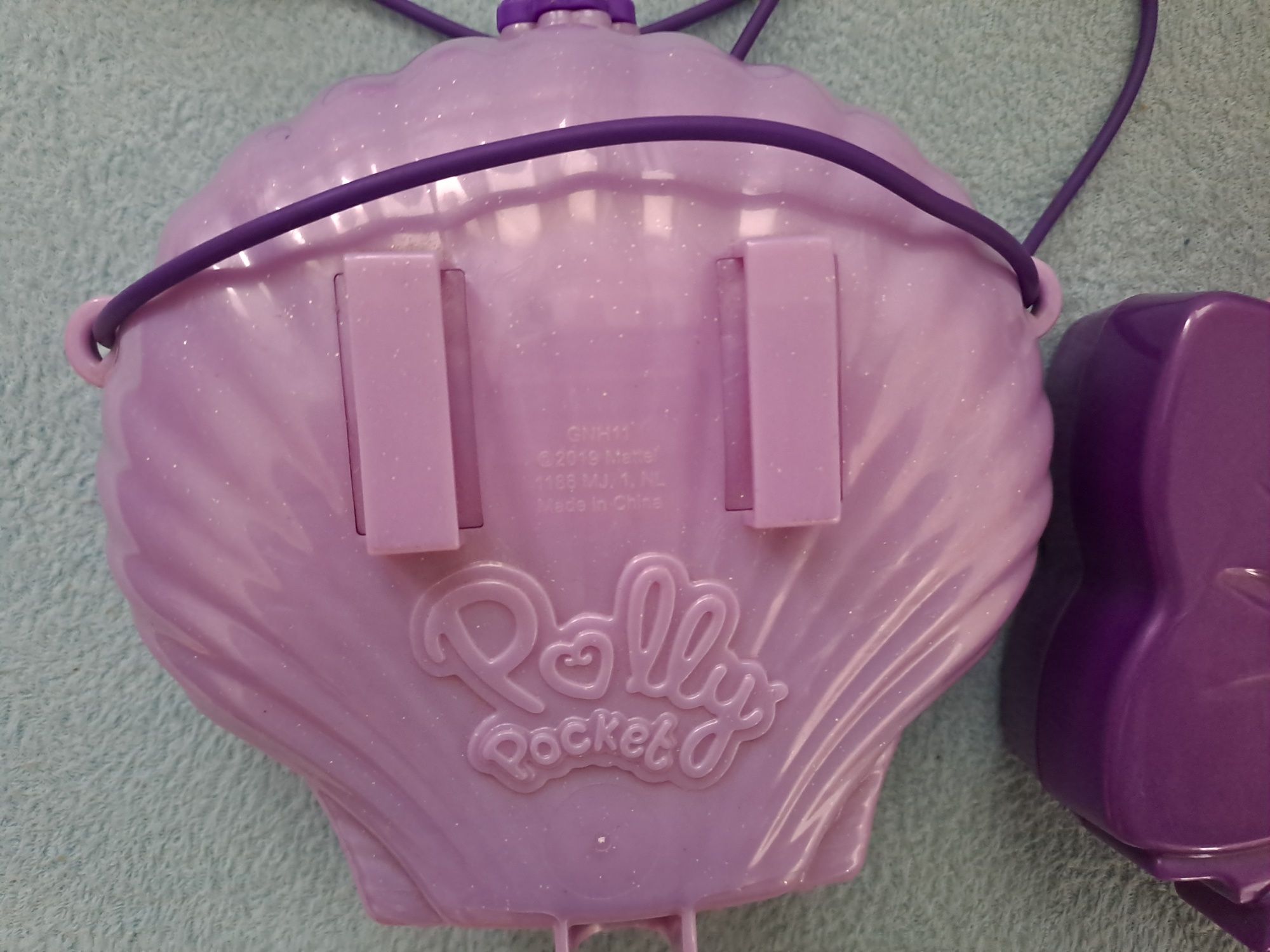 Polly Pocket torebka muszelka i motyl plus akcesoria