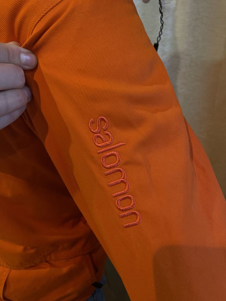 SALOMON зимняя куртка Gore Tex оригинал с капюшоном