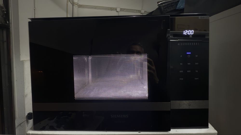 Micro-ondas Siemens IQ500 integrável Preto BF425LMB