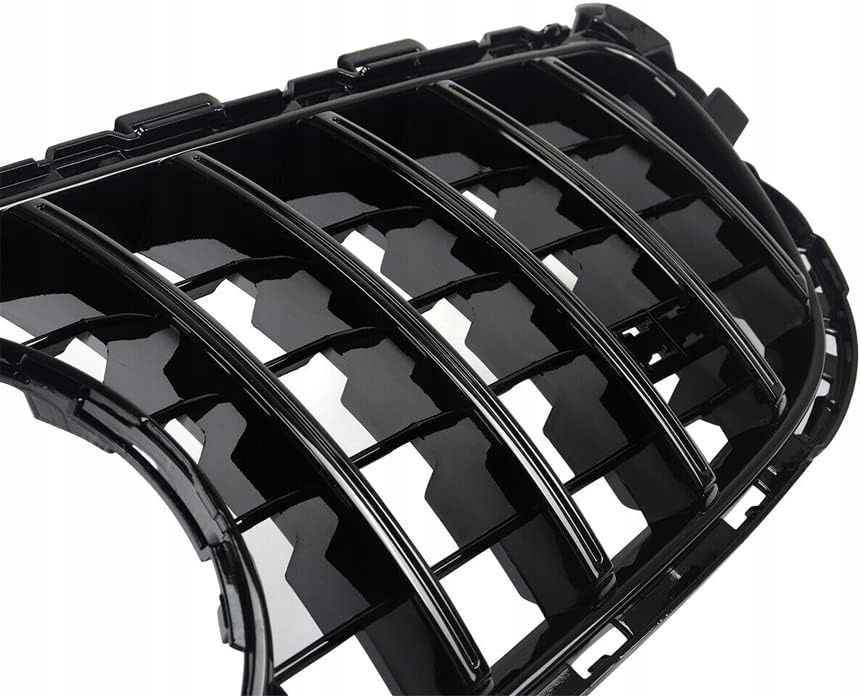 Grill Atrapa Zderzaka Mercedes C class W205 GTR Piano Black 2014-18