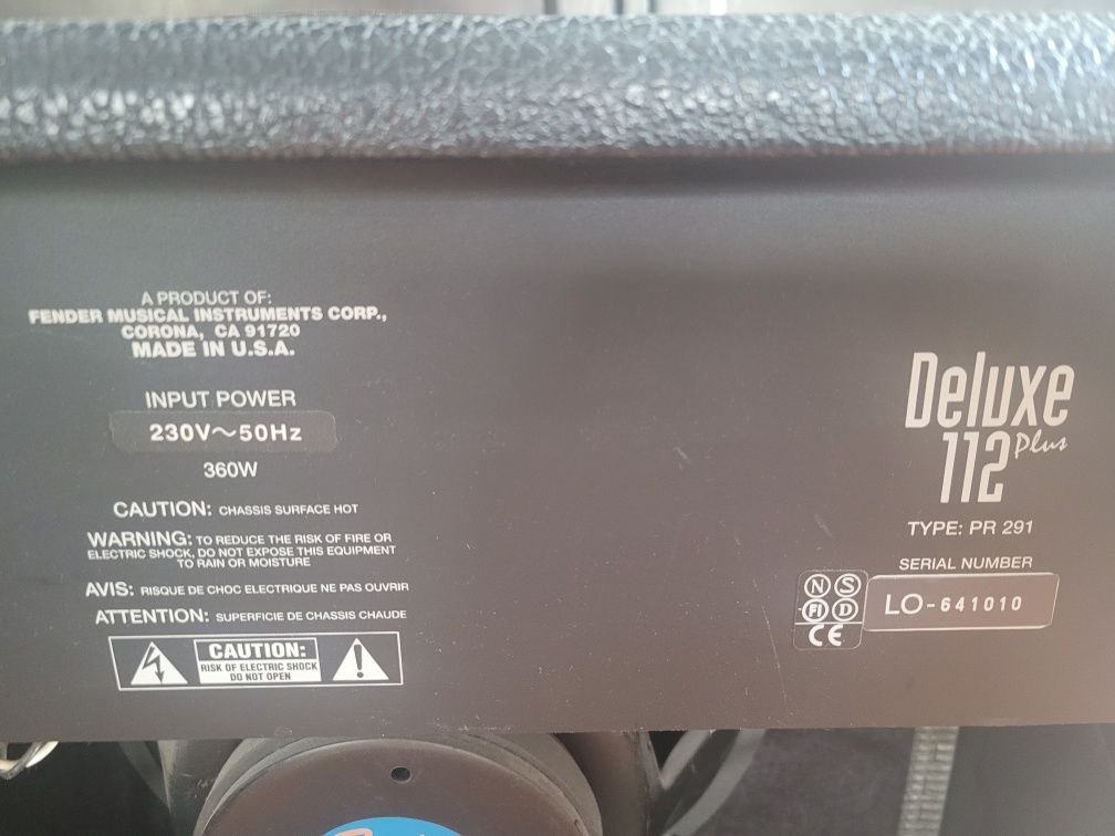 Wzmacniacz gitarowy Fender Deluxe 112 Plus