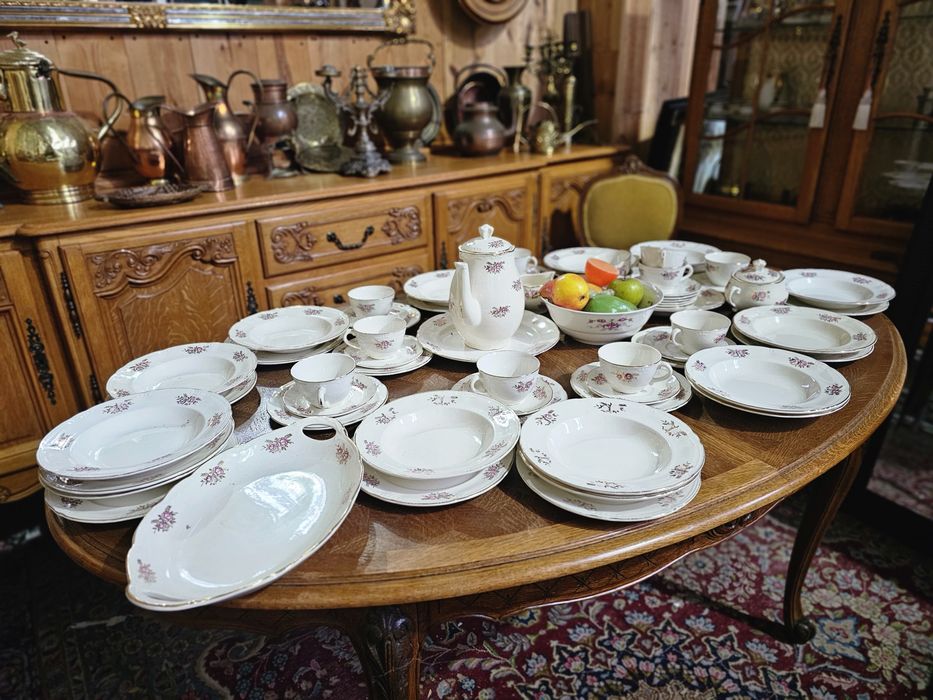 Serwis obiadowo kawowy Boch 51 części #1478 Stylowy Węgrów