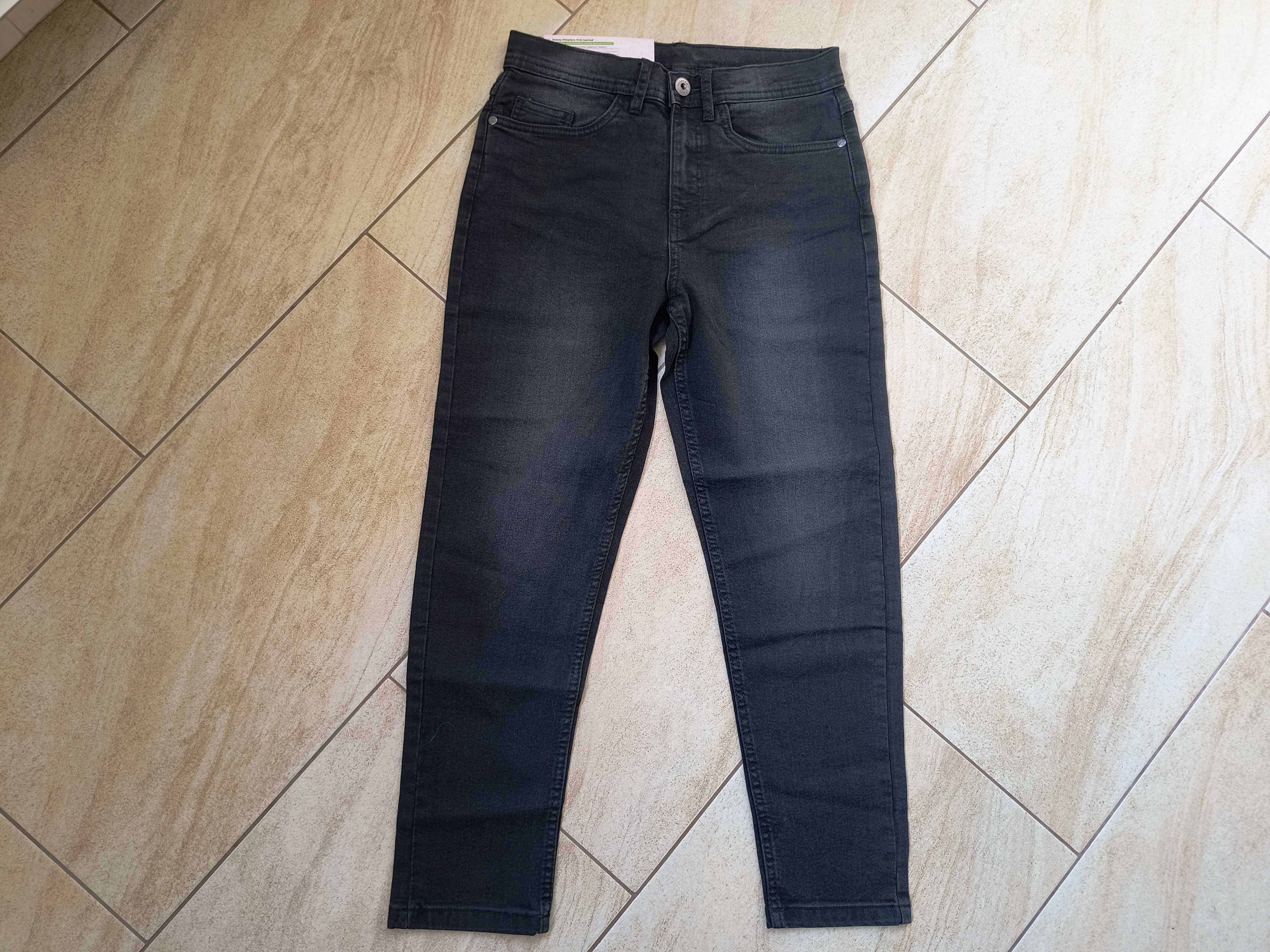 NOWE chłopięce spodnie jeans pepperts 146 cm