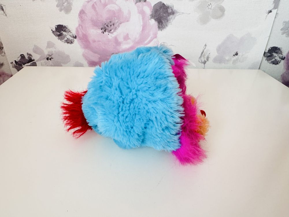 Pluszak miś Puffling różowy Popples, Mattel, vintage 1986