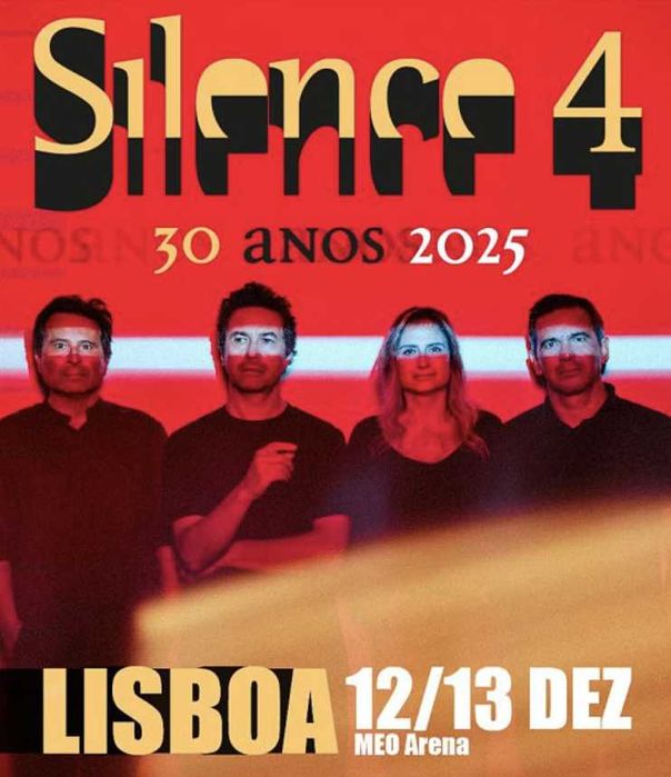 2 Bilhetes concerto Silence4 LIsboa dia 12 Dezembro