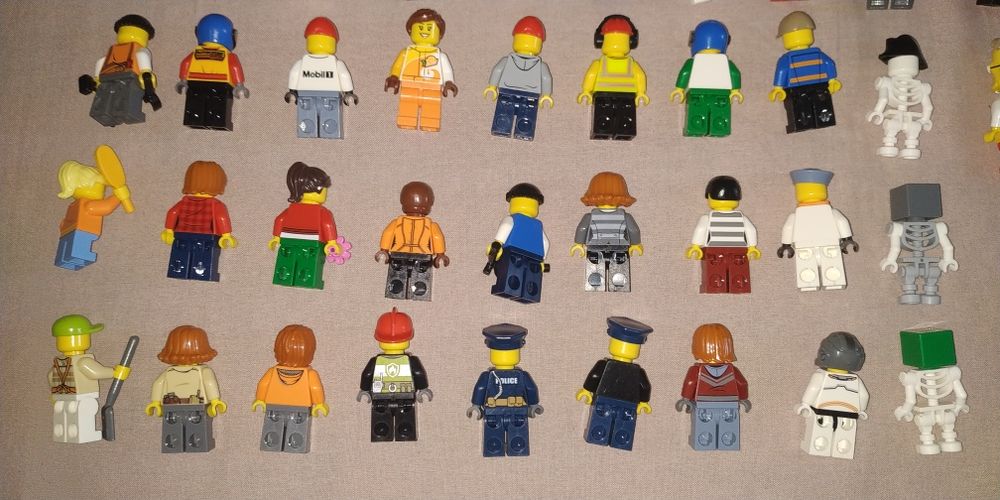 Оригінальні вживані мініфігурки Lego city та інші