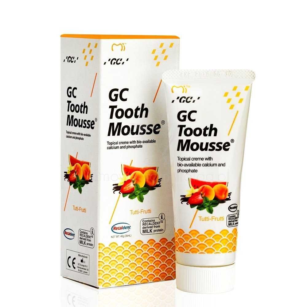 PASTA Tooth mousse 35 ml _płynne szkliwo _ tutti- frutti lub vanilla
