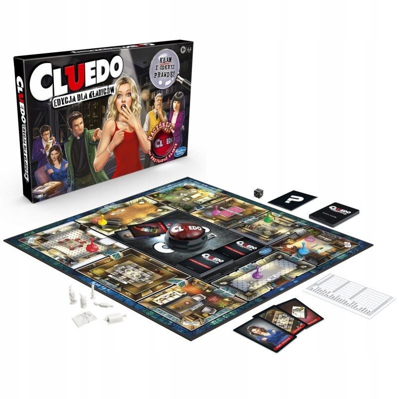 Gra planszowa Hasbro Cluedo. Edycja dla kłamców