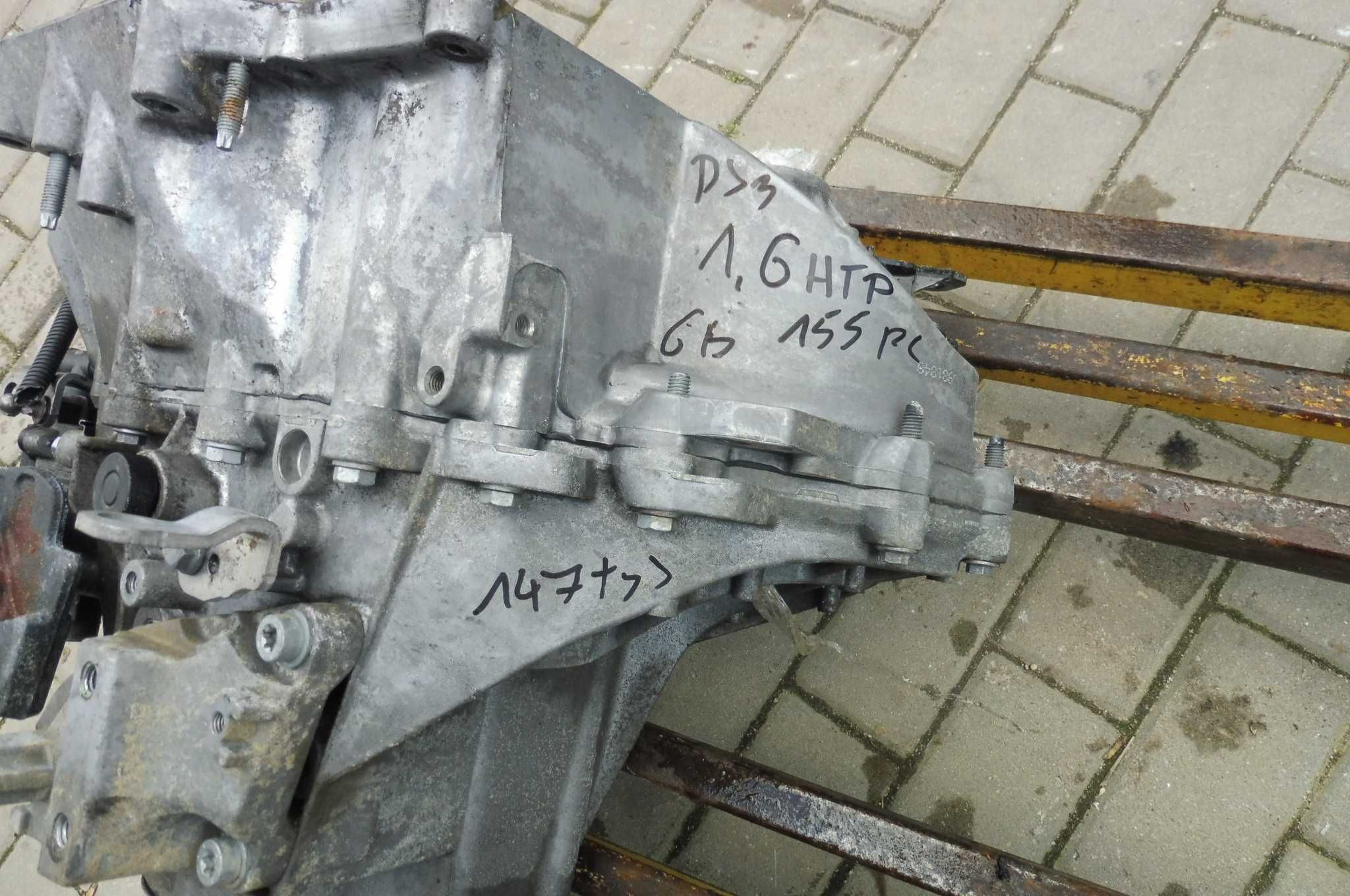 Skrzynia Biegów  CITROEN DS3 1.6 THP 08-16r 20EA27