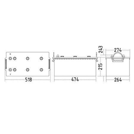 akumulator 12v 230ah 1200a