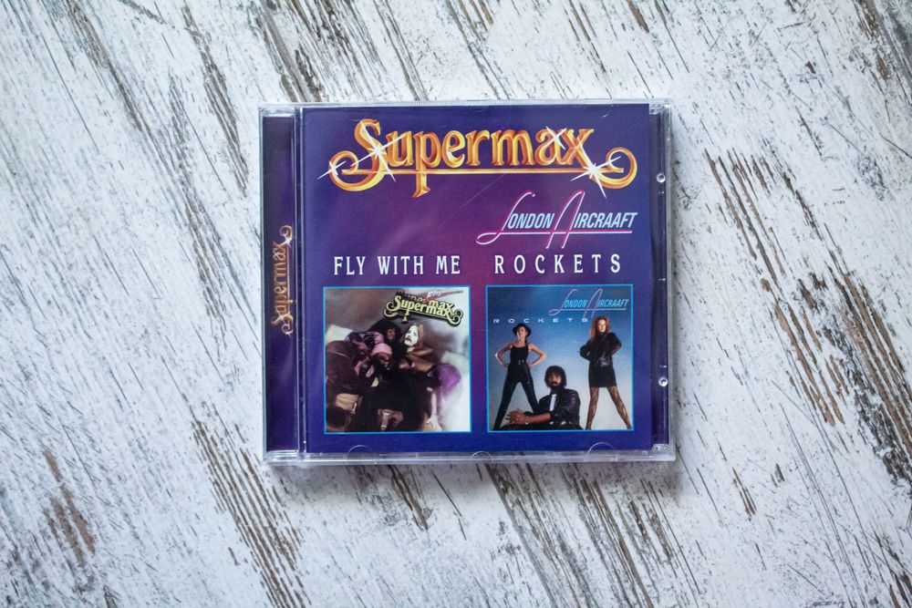 Продам музыкальный диск 2 в 1 Supermax/ London Aircraft