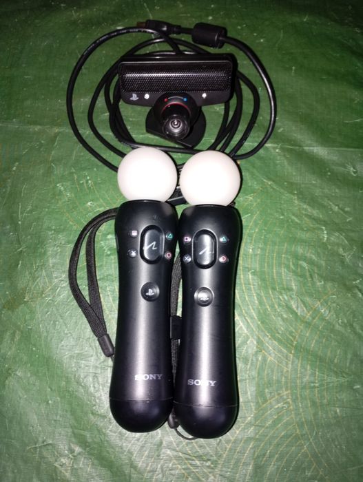 Kontrolery PS-Move  plus Kamera do konsoli Sony PlayStation