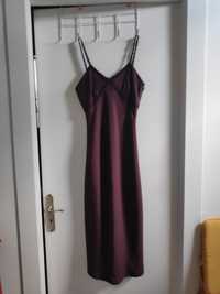 Vestido cor de vinho