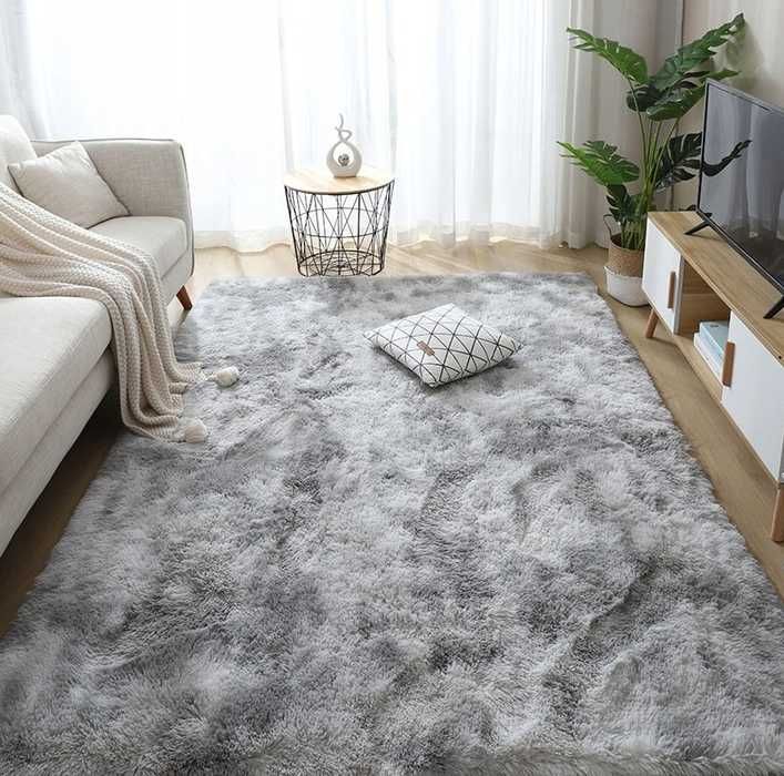 NOWY Pluszowy Dywan Shaggy Puszysty Mięki 160x220 Futrzany