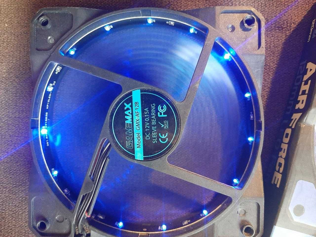 Корпусный вентилятор Gamemax 120 мм Blue (GMX-AF12B)