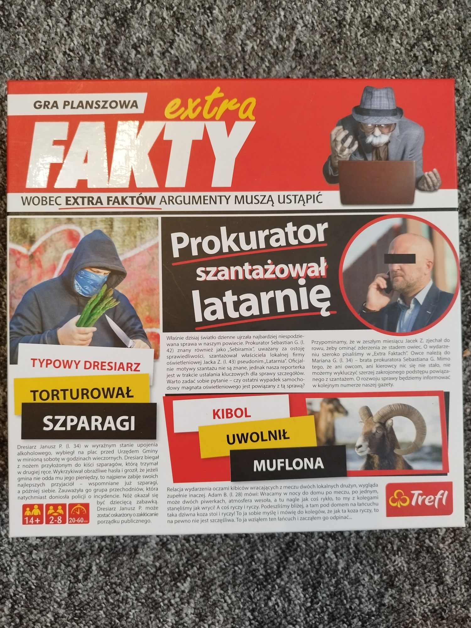 Gra planszowa "FAKTY Extra"