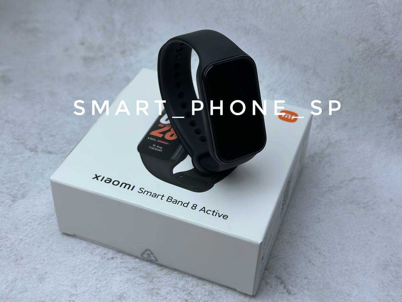 Фітнес-браслет Xiaomi Mi Smart Band 8 Active Black Купити Годинник