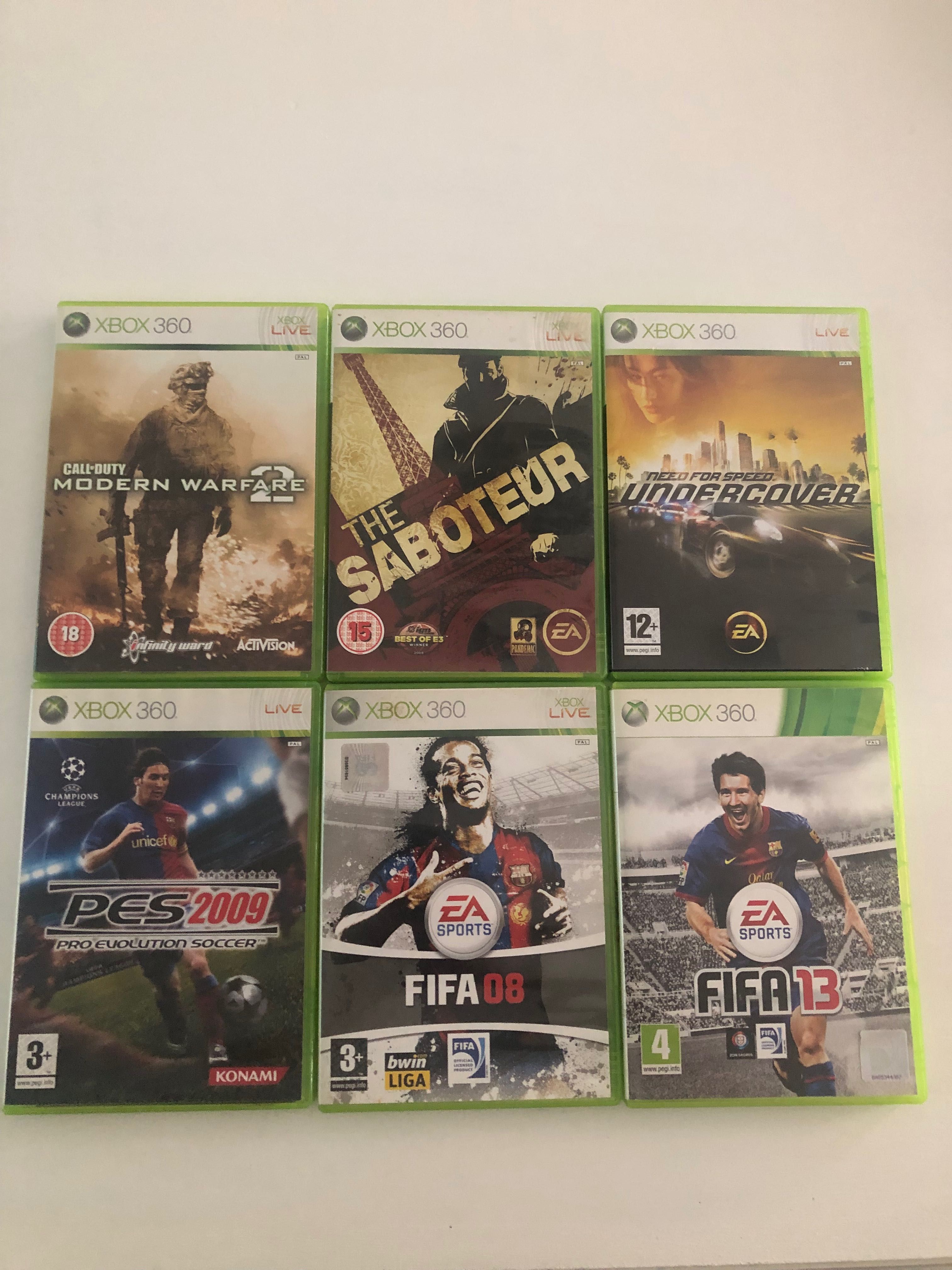 Jogos XBOX 360 usados