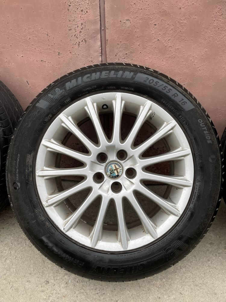 Продам диски Alfa Romeo r16/ шини Michelin Primacy 4 205/55 r16