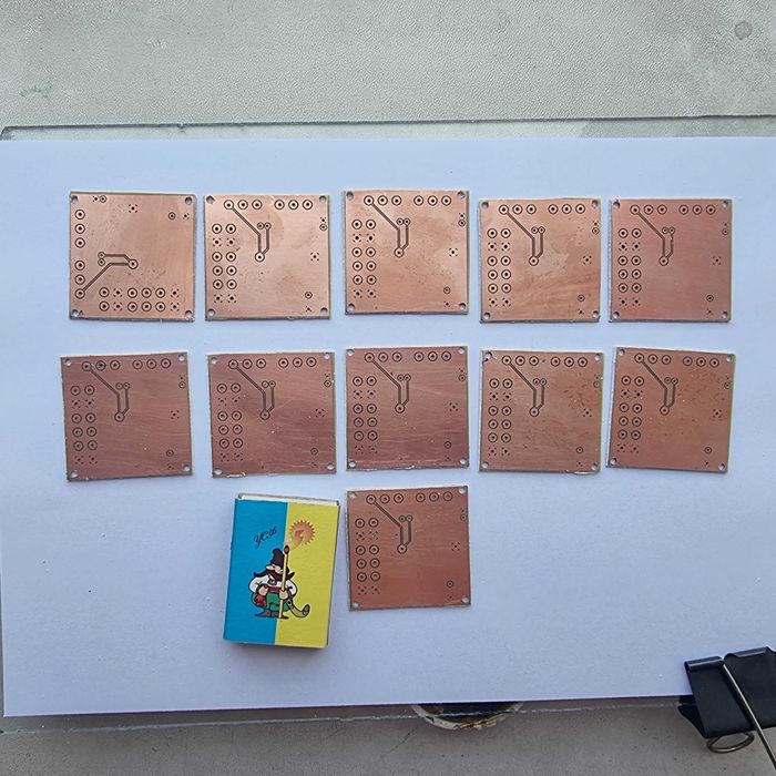 Печатные платы от 1шт, с отверстиями под ваши задачи