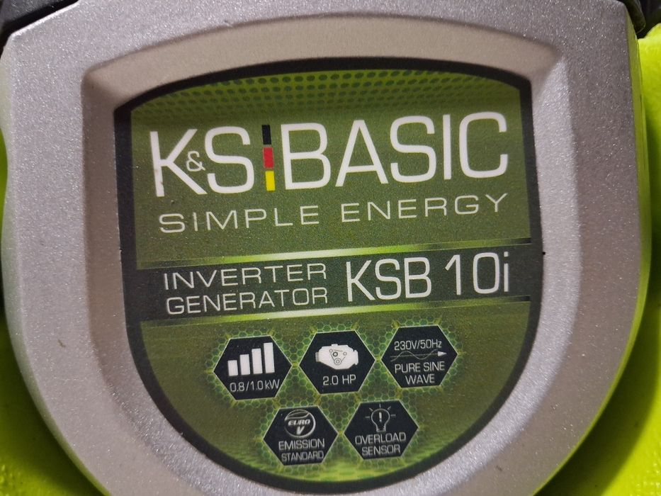 Інверторний генератор Konner&Sohnen KSB 10i на 1.0кВт