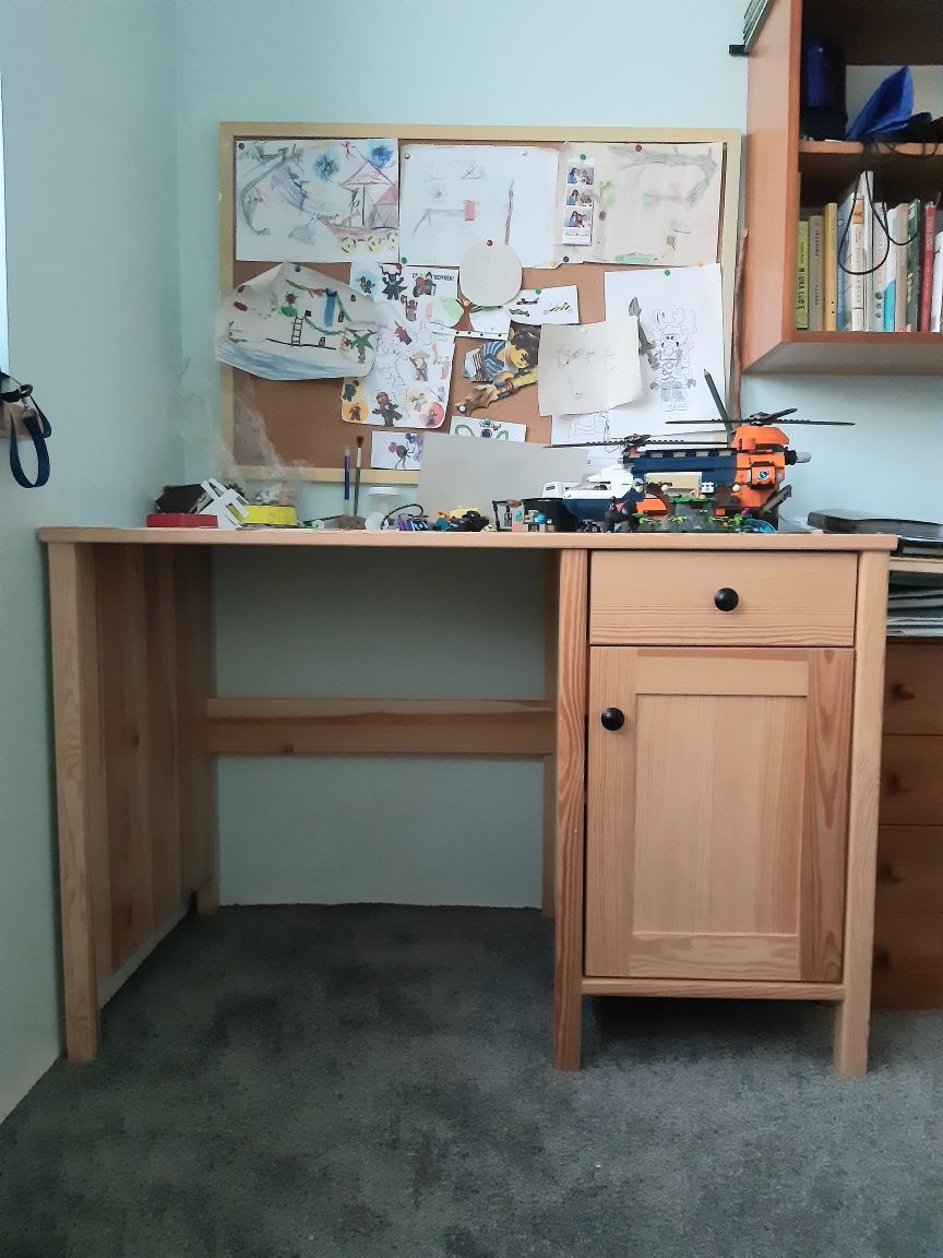 Biurko Prestige I małe drewniane