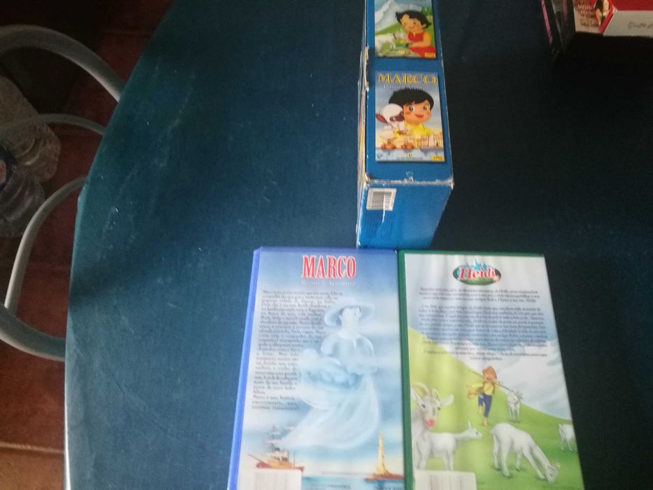 HEIDI / MARCO (CAIXA) 2XVHS (áudio Português)